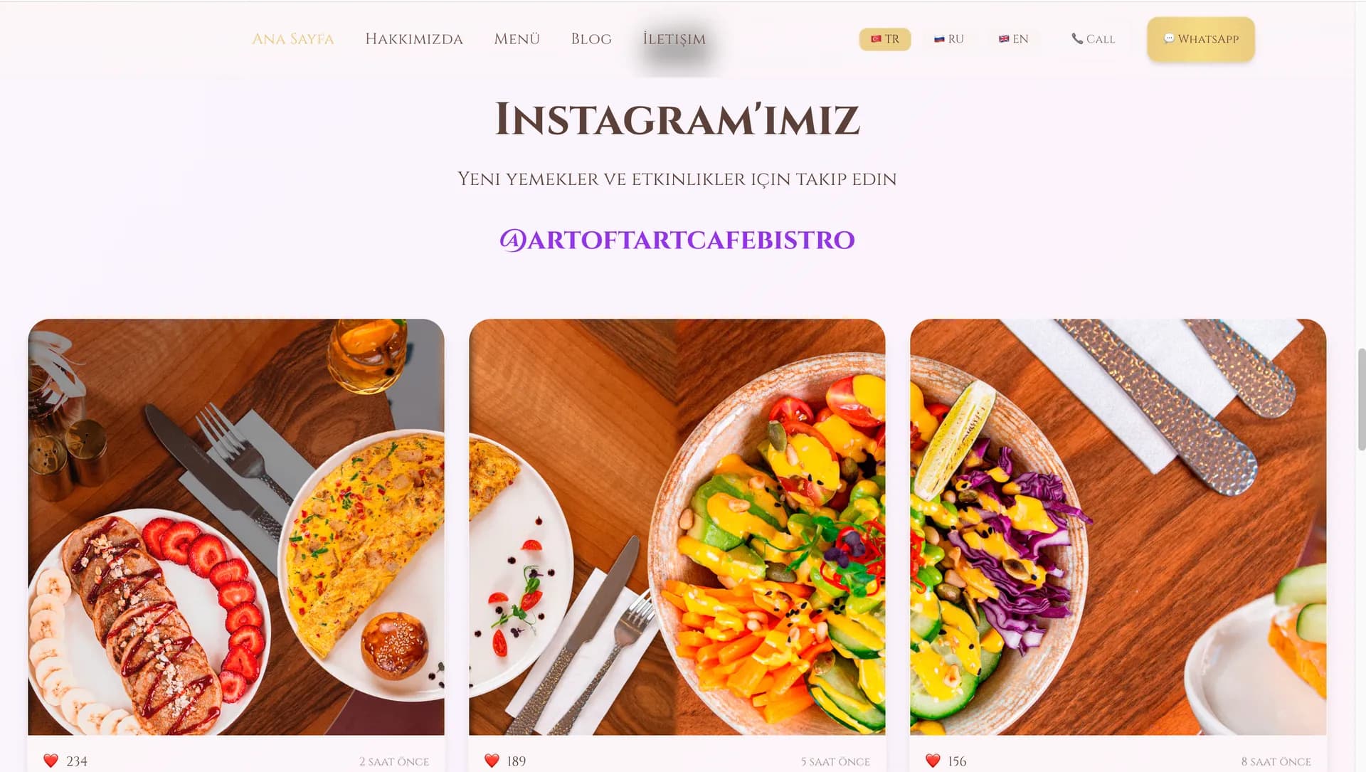 Art of Tart Rezervasyon