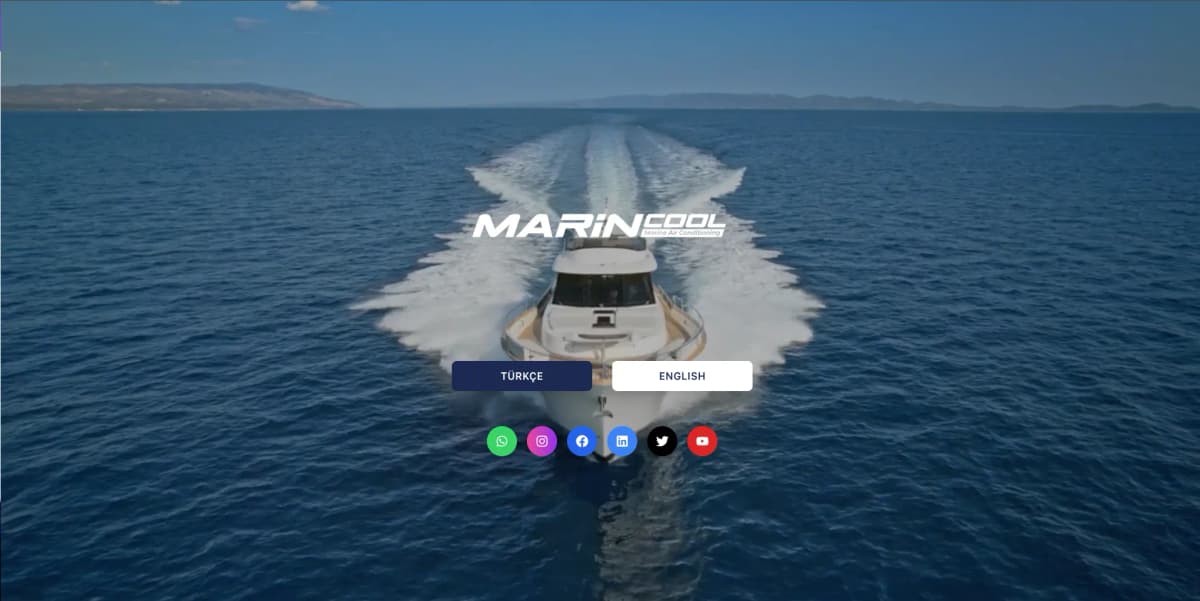 Marincool — экран проекта 1