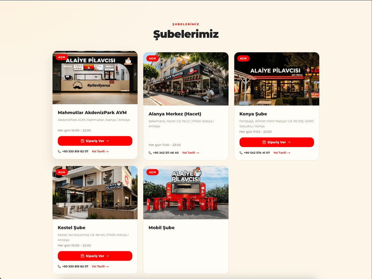 Alaiye Pilavcısı project screen 4