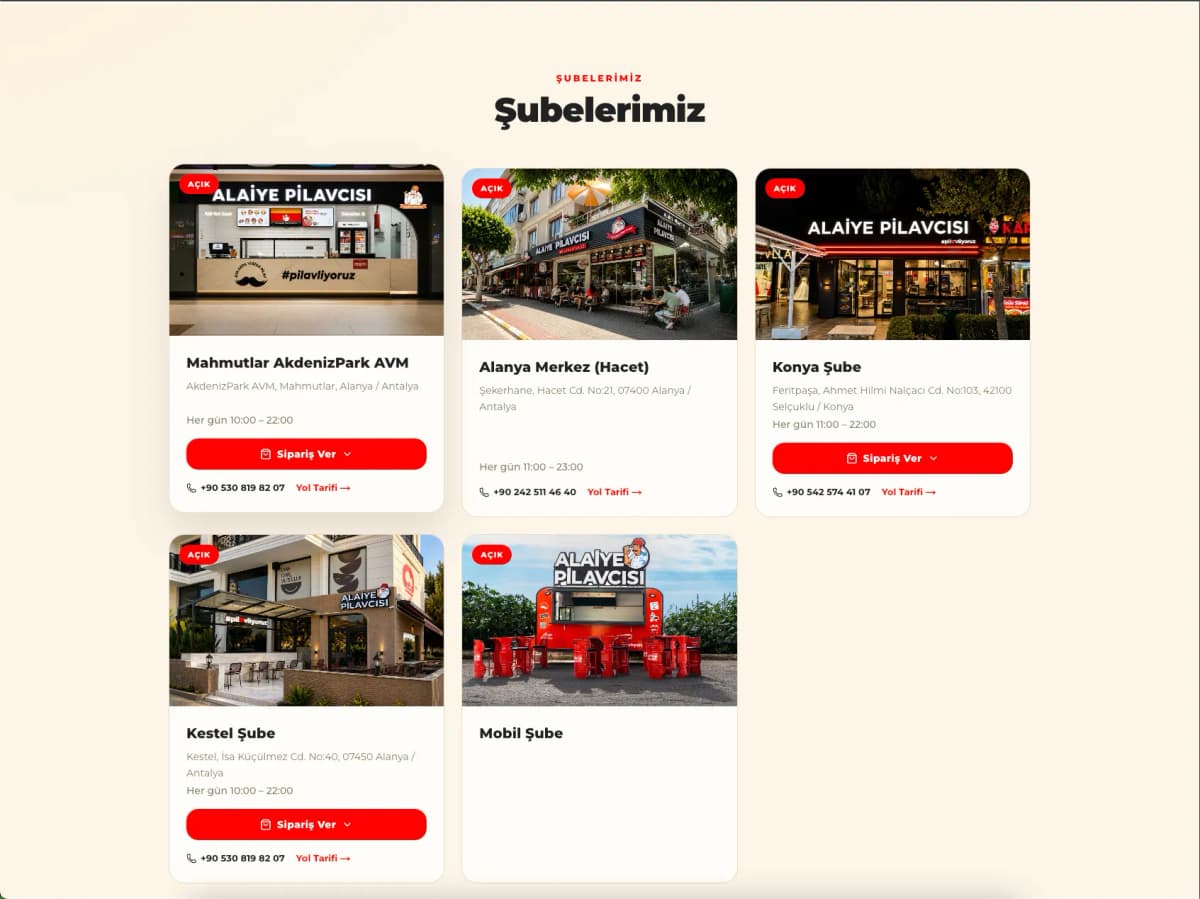 Alaiye Pilavcısı project screen 4