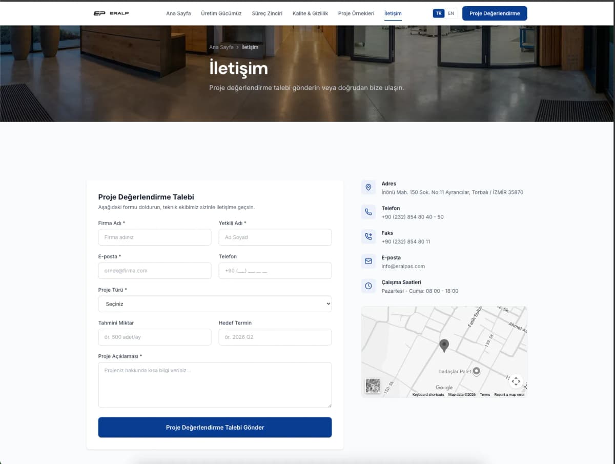 Eralpas project screen 6