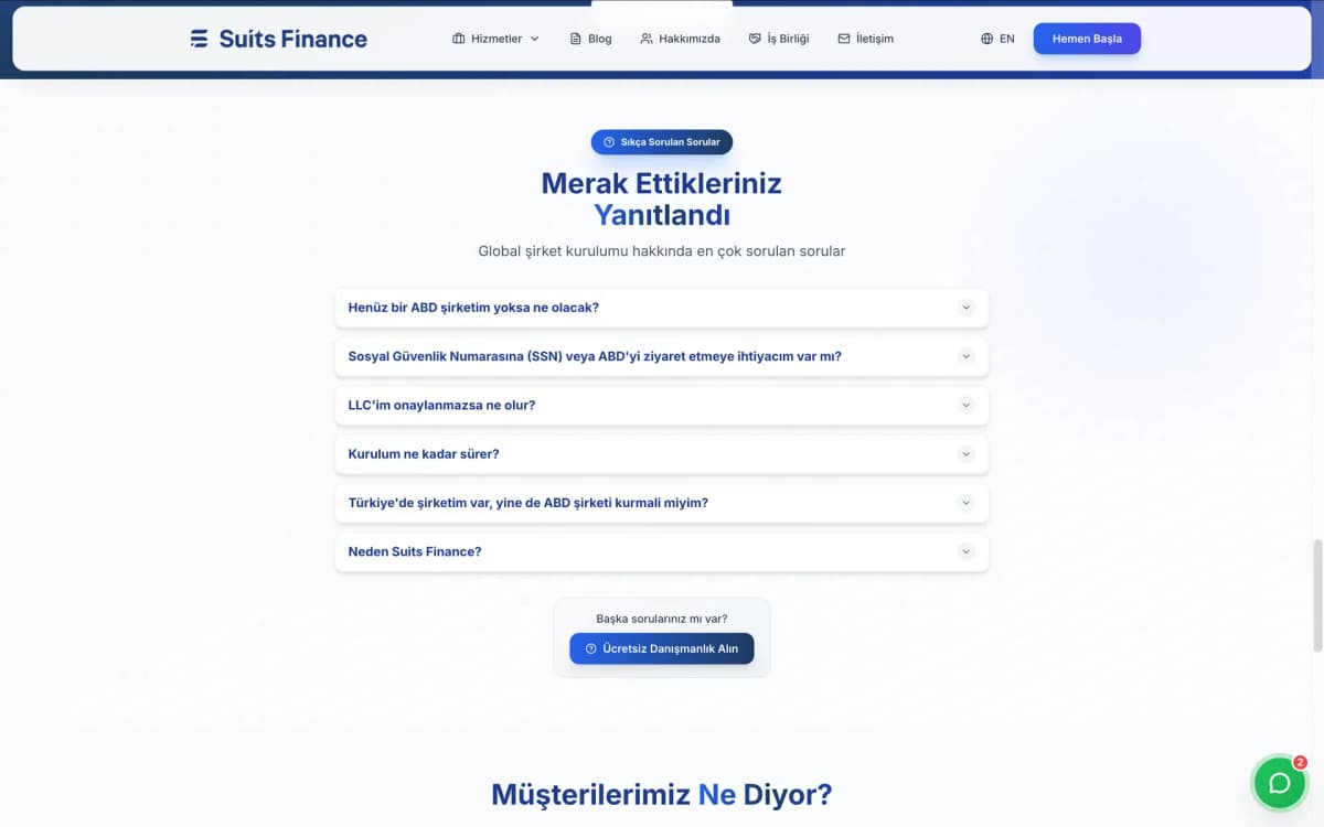 Suits Finance — экран проекта 5