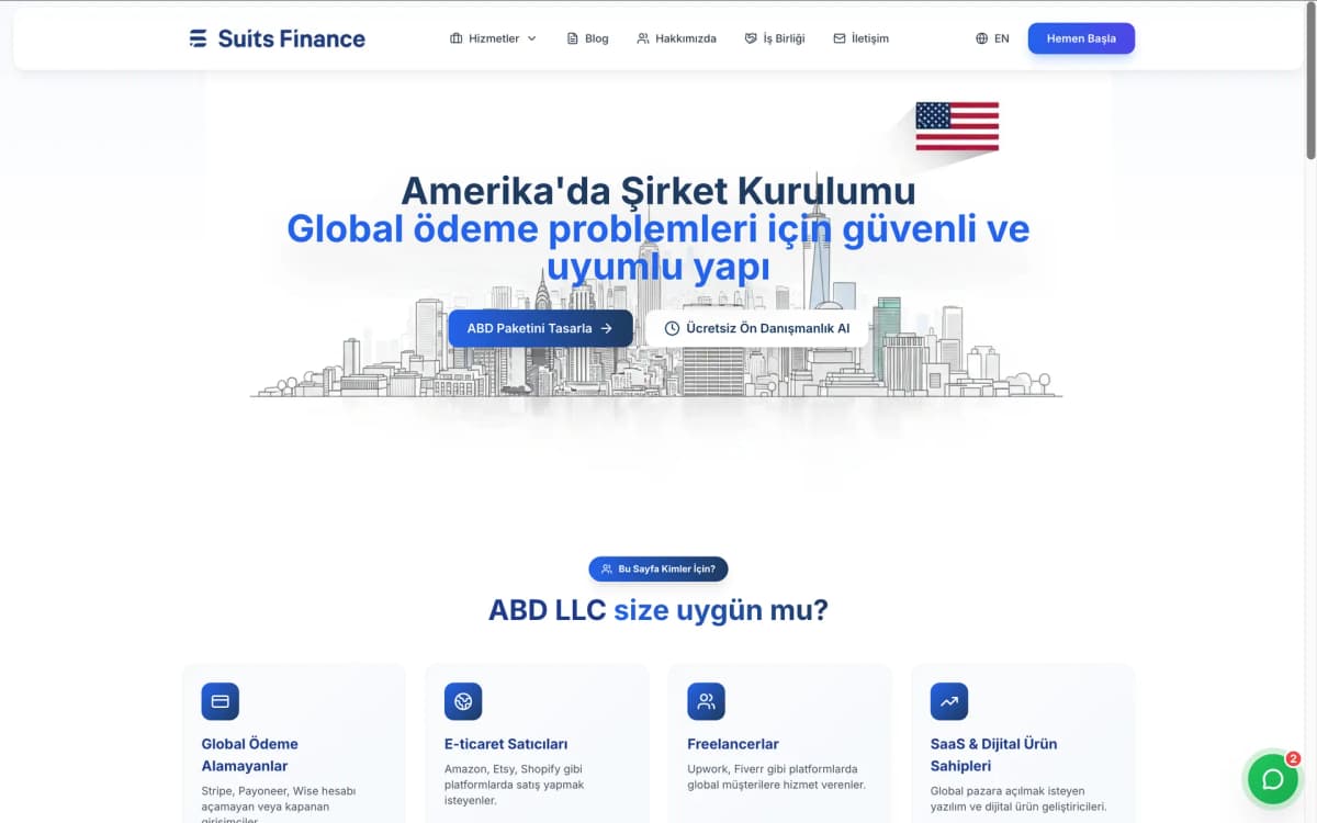 Suits Finance — экран проекта 7