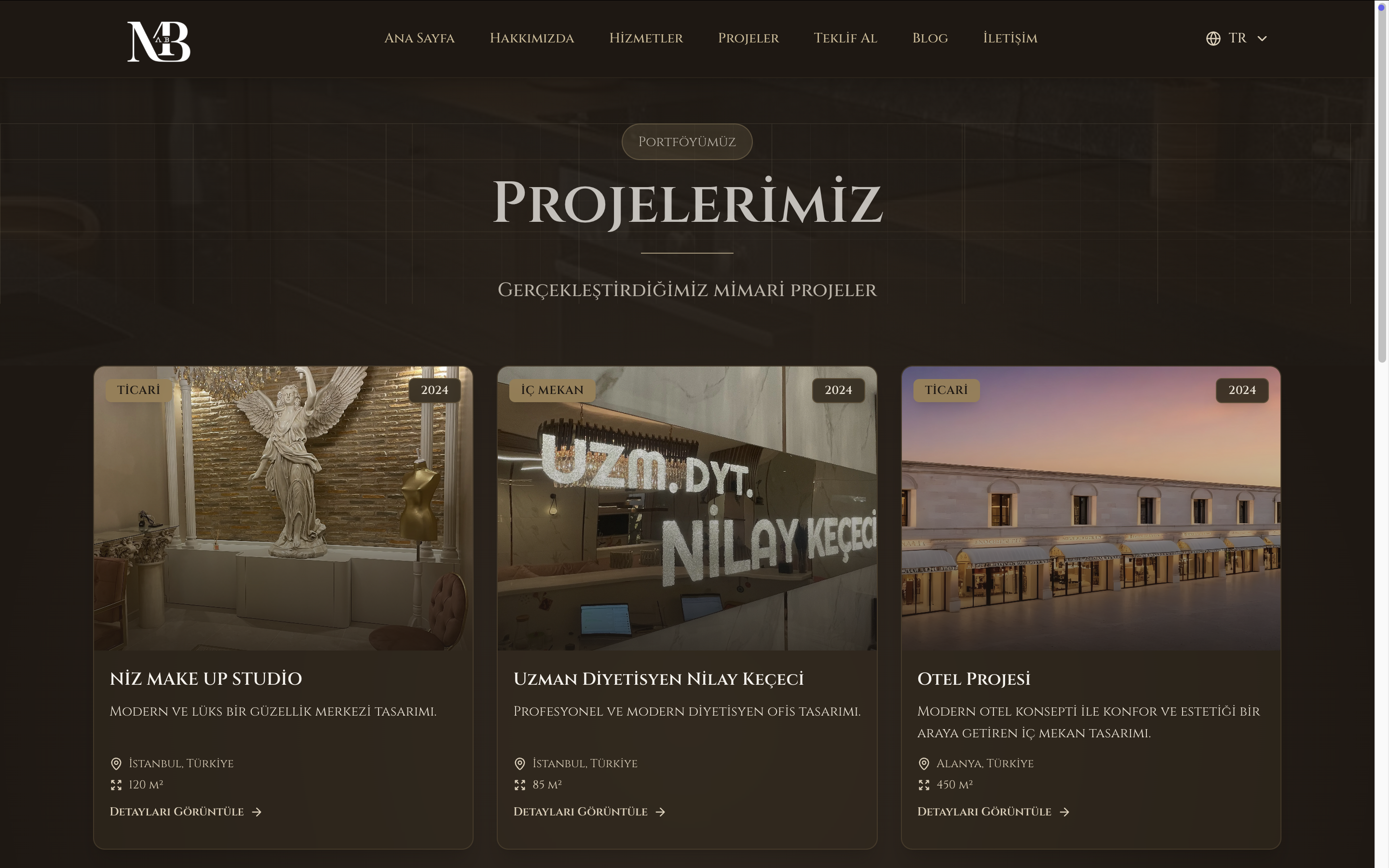 Mehmet Ali Bacoğlu Mimarlık Hakkımızda