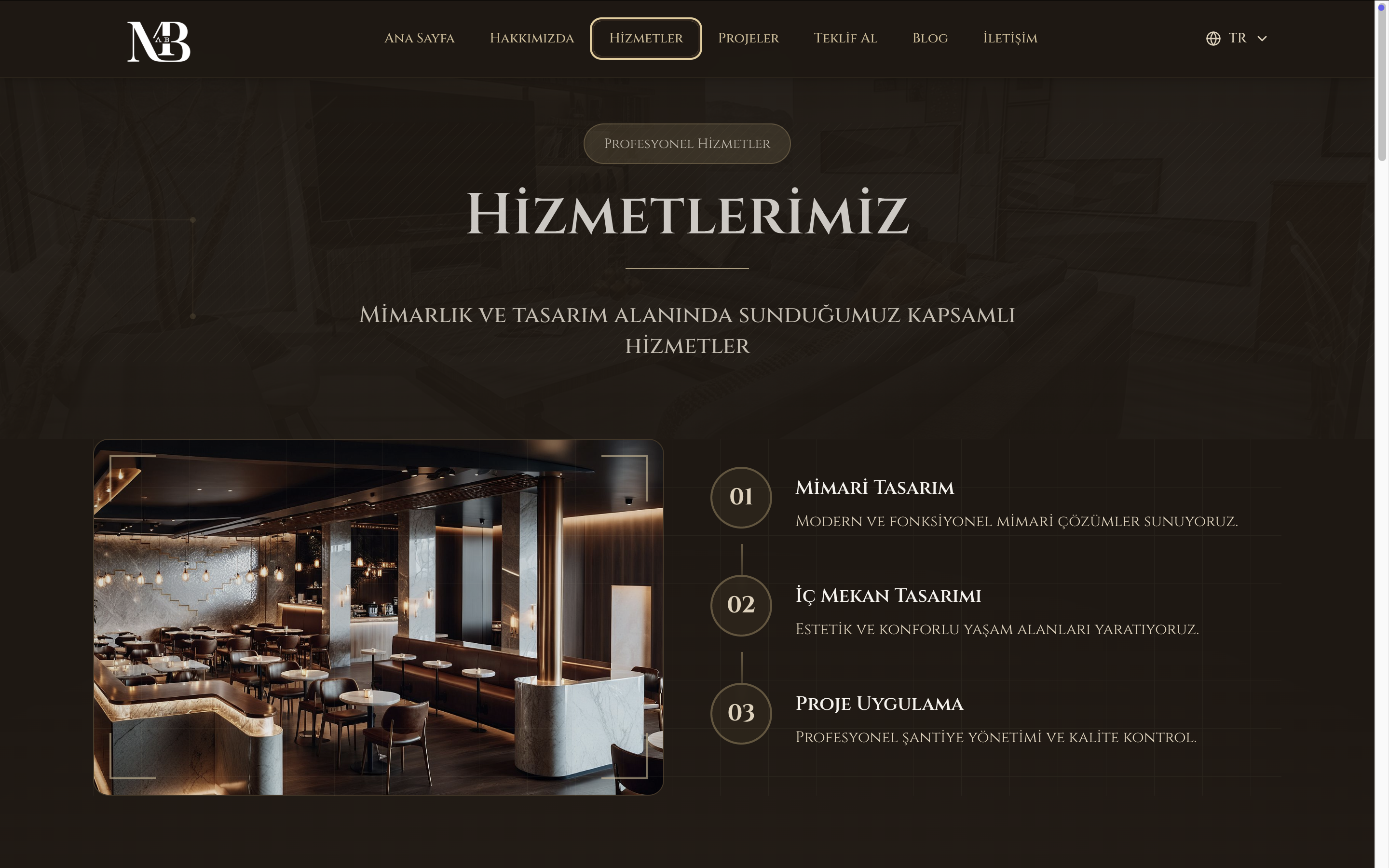 Mehmet Ali Bacoğlu Mimarlık İletişim