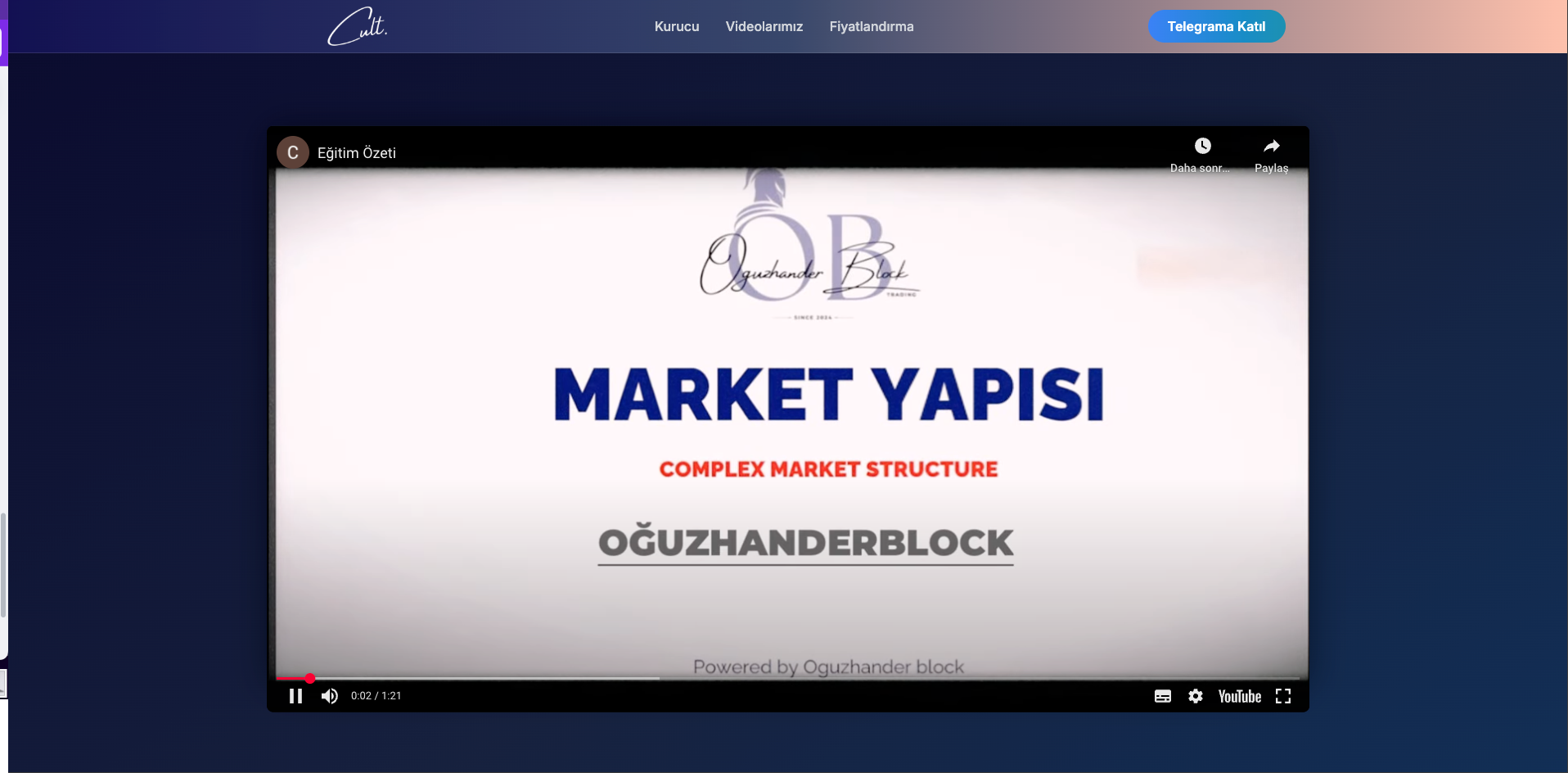 Cult Trading - Products