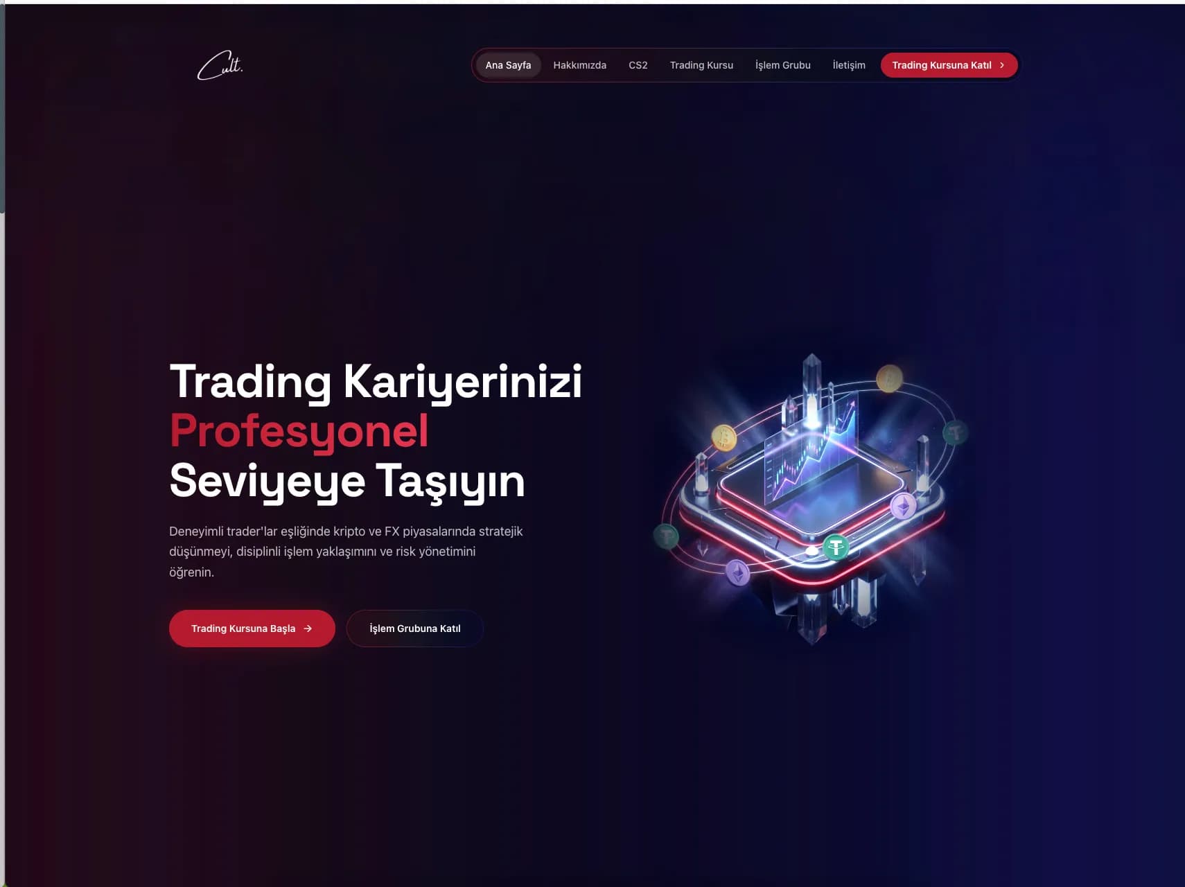 Изображение проекта Culttrading