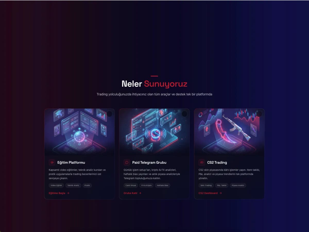 Culttrading — экран проекта 2