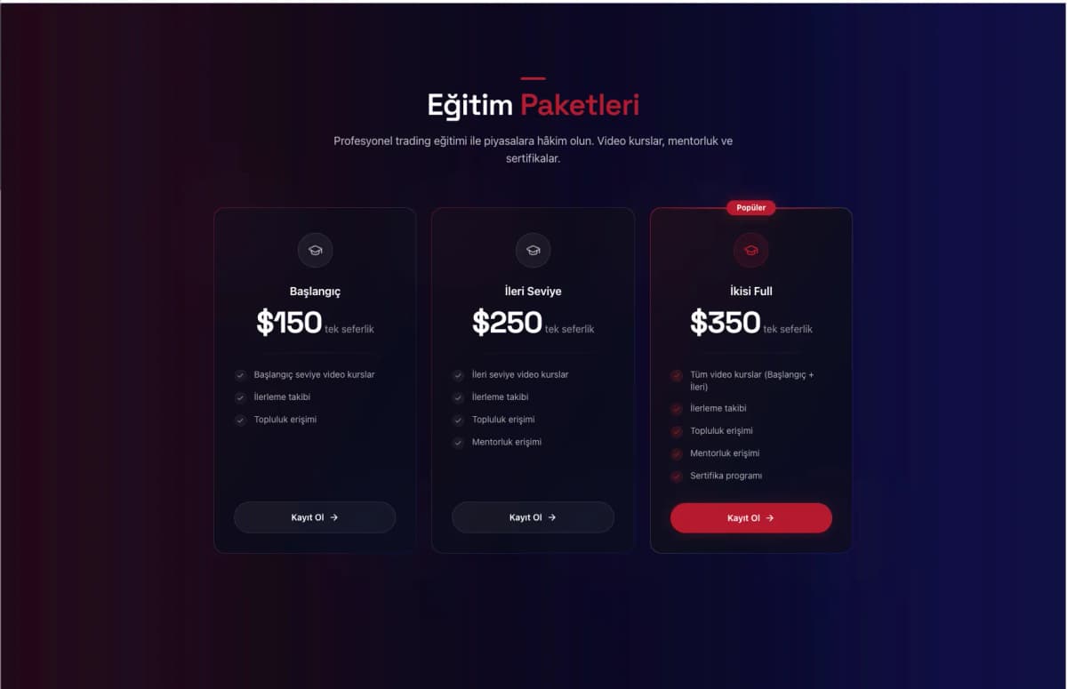 Culttrading — экран проекта 5