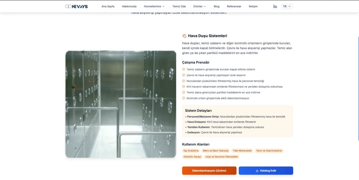 Nevays — экран проекта 13
