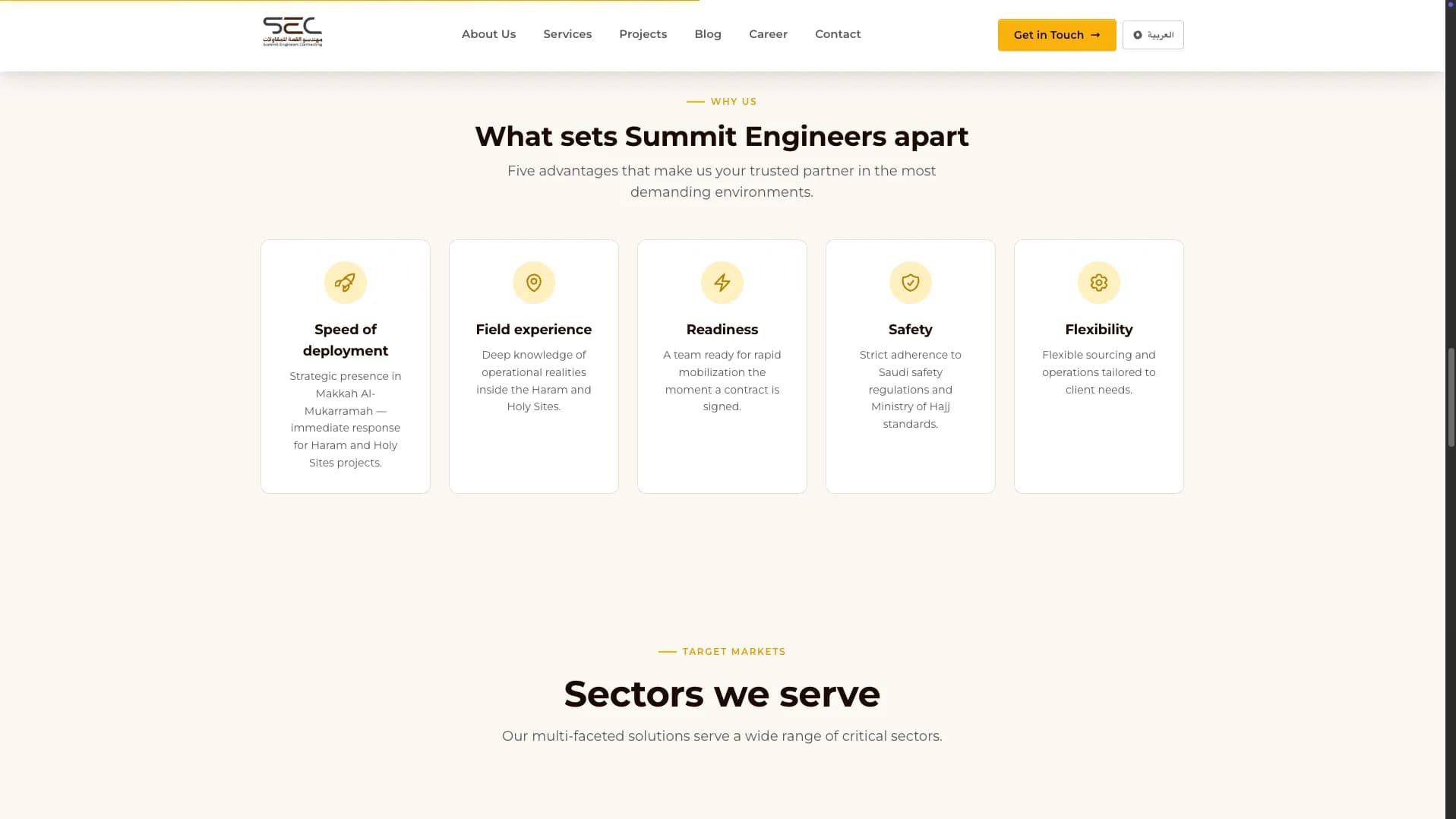 Summit Engineers Neden Biz