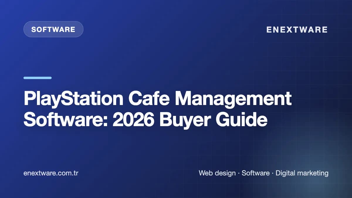 PlayStation Cafe Management Software: 2026 Buyer Guide