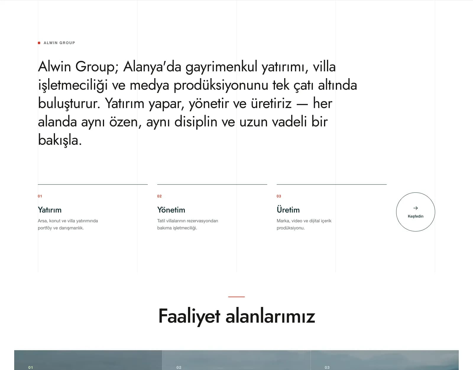 Презентация группы и направлений бизнеса Alwin Group