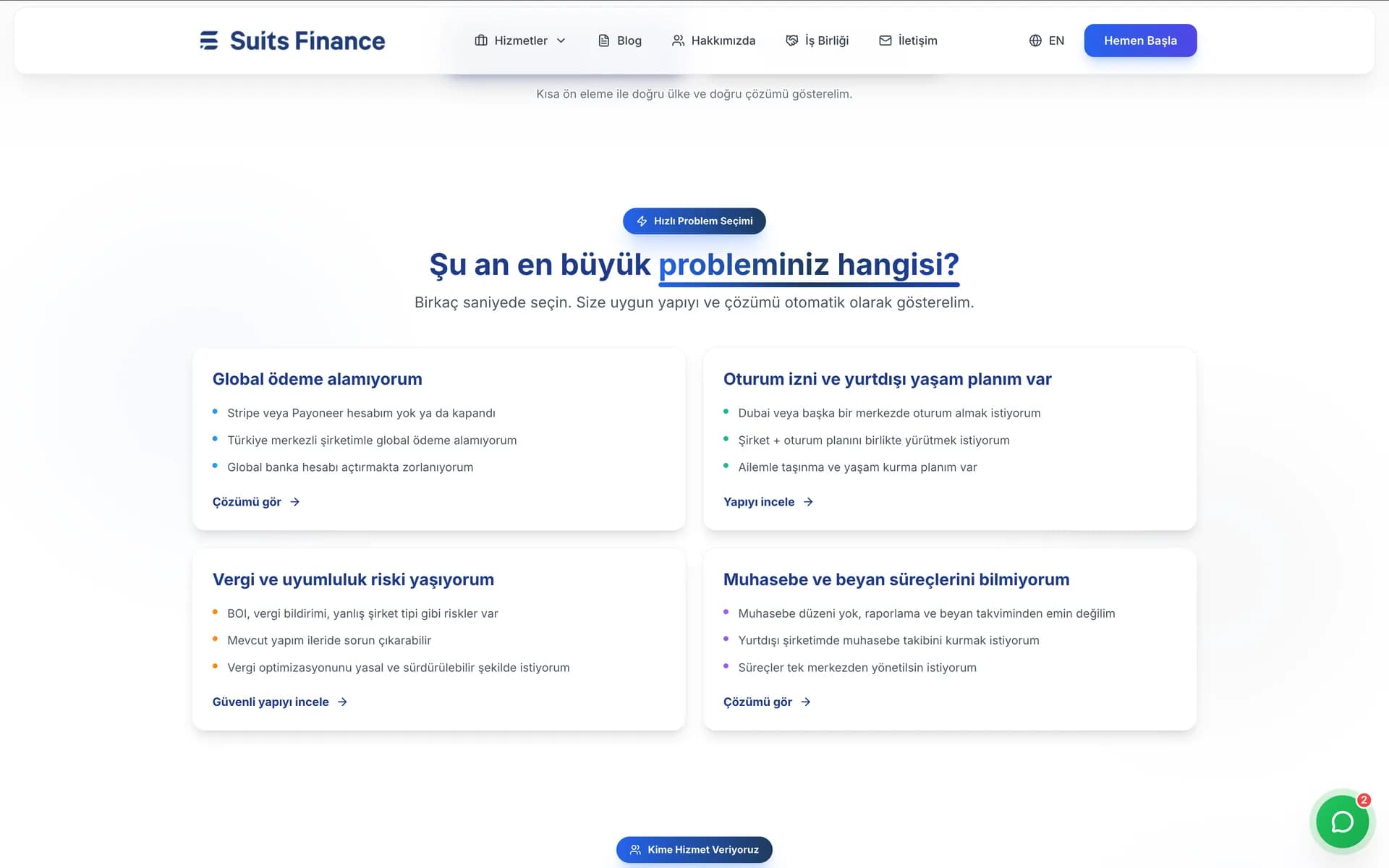 Suits Finance — услуги