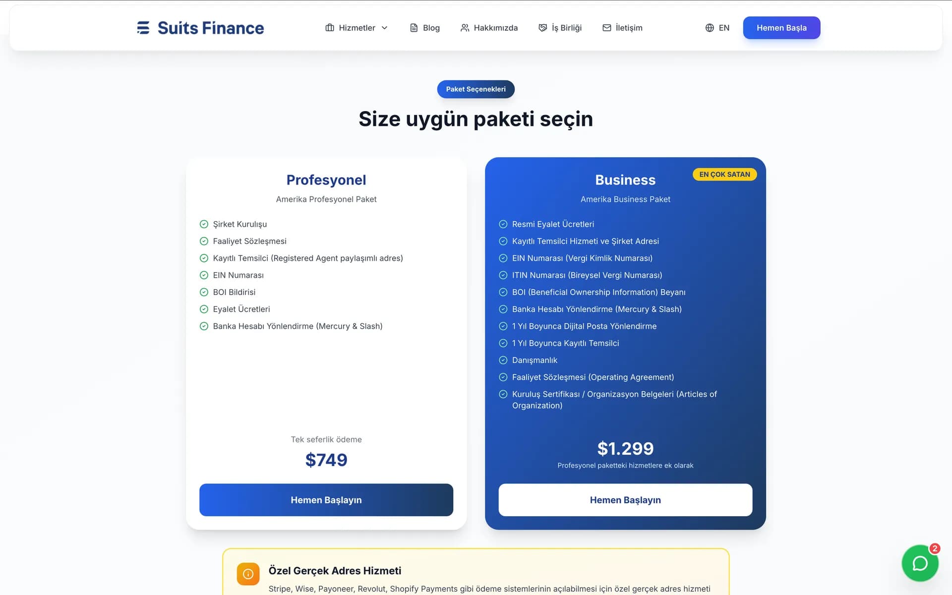 Suits Finance — контакты